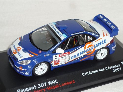 ALTAYA BY IXO Peugeot 307cc 307 Cc WRC Rally Henry Lombard 2007 1/43 Modellauto Modell Auto Sonderangebot
