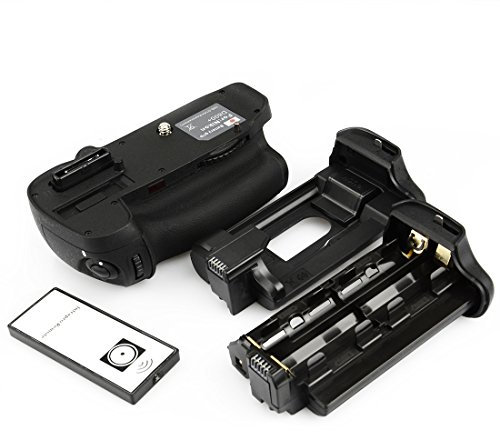 DSTE Pro IR Remote MB-D14 Vertical Battery Grip Compatible for Nikon D600 SLR Digital Camera as EN-EL15