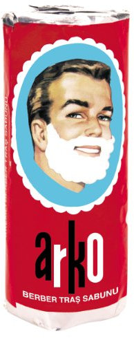 Arko Shaving Soap Stick – Classic Barber-Style Shaving Cream for Smooth, Refreshing Wet Shave – Long-Lasting Lather & Easy Application – 75g