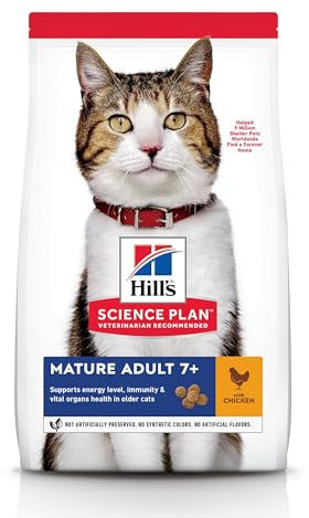 Hills Feline Mature Adult Cat 7+ Active Longevity mit Huhn 300g Katzenfutter