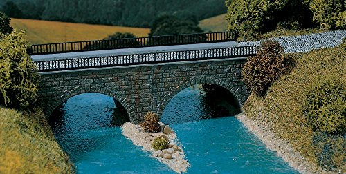 Auhagen 41589.0-Kleine Straßenbrücke, 206 x 65 x 52 mm, bunt