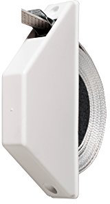 jarolift Mini Enrollador de Semi Entrada para Cintas de Persianas Enrollables, Blanco, con Cinta de 5 m (081403)