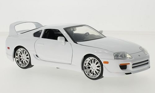 Toyota Supra, weiss, Fast & Furious, 0, Modellauto, Fertigmodell, Jada 1:24