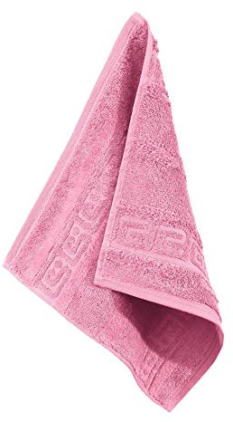 Cawö Seiftuch 1001 Noblesse Walk-Frottier rosa Größe 30x30 cm