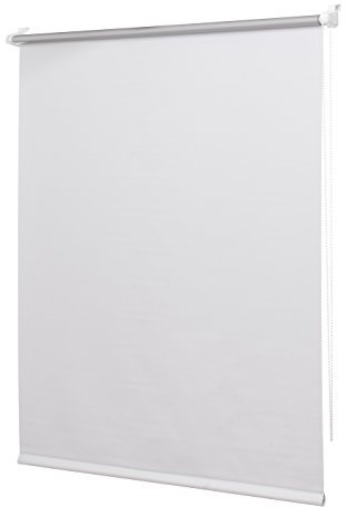 Ventanara® Verdunkelungsrollo ohne Bohren Klemmfix Thermorollo Weiß inklusive Klemmträgern 70 x 150 cm