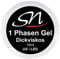 SN Nageldesign 3 in 1 Phasen Gel für Gelnägel dickviskos UV LED Nagelgel All in One Einphasengel klar thick 15ml