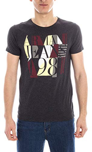 Armani Jeans T-Shirt Short Sleeve A6H36-Zx E2 Dark Grey L