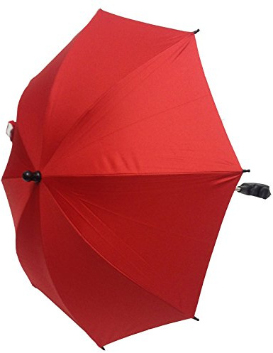 Baby-Sonnenschirm, kompatibel mit ABC-Kinderwagen, rot