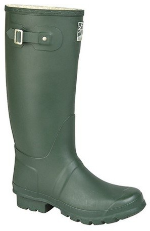Woodland Unisex Quality Strap Wide Fit Wellington Boots (12 UK) (Green)