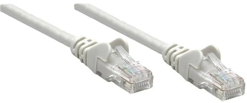 Intellinet 739849 Netzwerkkabel Cat6 SFTP LS0H Kupfer RJ-45 Stecker auf RJ-45 Stecker 1,5m grau, 3 Stück