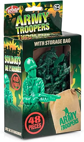 Army Troopers - set of 48 plastic figures