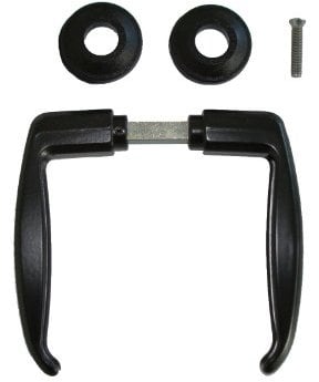 SIXONE Türgriff Druckguss schwarz Türdrücker Türbeschlag