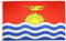 AZ FLAG - Drapeau Kiribati - 90x60 cm - Drapeau Kiribatien 100% Polyester Avec Oeillets Métalliques Intégrés - Pavillon 50 g