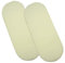 BabyPrem Stubenwagen Moseskörbe Spannbettlaken Packung mit 2 Baumwolle 77 x 38 cm 2 Creme