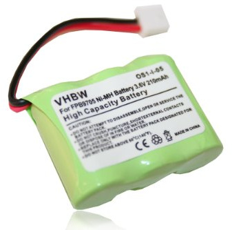 vhbw Akku kompatibel mit Dogtra 302M Receiver | 7000M Receiver, 7002M Receiver Hundehalsband Hunde-Trainer (210 mAh, 3,6 V, NiMH)