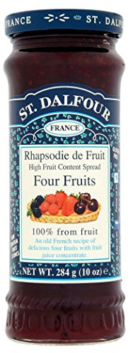 St. Dalfour Four Fruits Content Spread (Pack of 6)