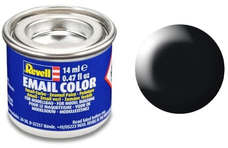 32302 - Revell - schwarz, seidenmattRAL 9005 - 14ml-Dose