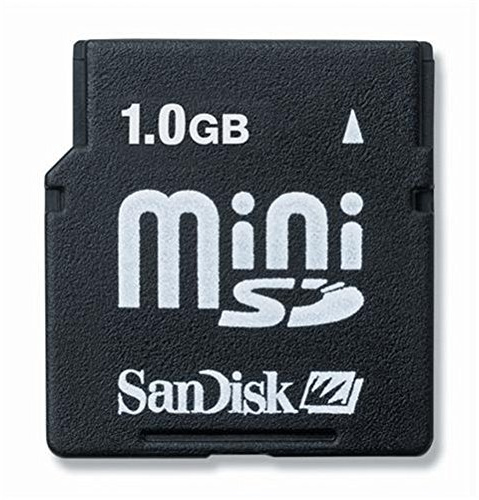 SanDisk Mini Secure Digital (Mini SD) Speicherkarte 1GB (original Handelsverpackung)