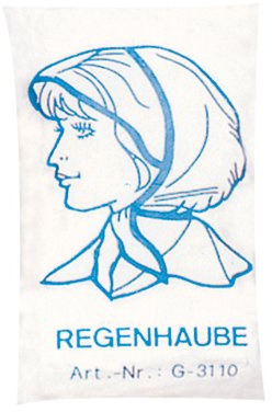 Fripac-Medis Regenhaube mit Kapuze
