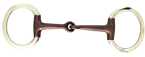 Korsteel Sweet Iron Jointed Eggbutt Snaffle Bit