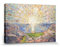 1art1 Edvard Munch Poster Die Sonne, 1910 Bilder Leinwand-Bild Auf Keilrahmen | XXL-Wandbild Poster Kunstdruck Als Leinwandbild 120x80 cm
