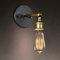 Splink Industriale dell'annata Applique da parete Lampada da parete a luce Regolabile Finito in ottone Testa in rame con Portalampada E27 per casa, Bar, ristoranti,Club, (110-220 V, lampadine non incluse)