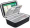 BOVKE Custodia rigida per GPS Garmin DriveSmart 76/65/61 da 6-7 pollici, RV 780/dezl OTR700/OTR610, sistema di navigazione GPS Garmin Catalyst, spazio aggiuntivo per caricabatterie da auto, cavi, Nero