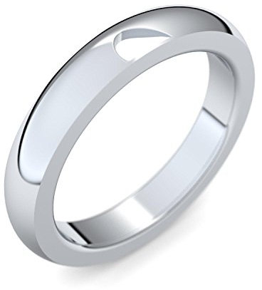 Ehering Trauring Herrenring einzeln Silber 925 nickelfrei ohne Steine Devotion Amoonic Schmuck Verlobungsring breit Partnerring Gr. 62 (19.7) ER42SS