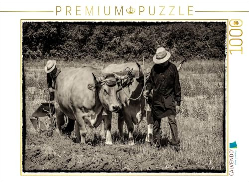 CALVENDO Puzzle Harvest, Bilder aus vergangenen Zeiten | 1000 Teile Lege-Größe 64 x 48 cm Foto-Puzzle für glückliche Stunden