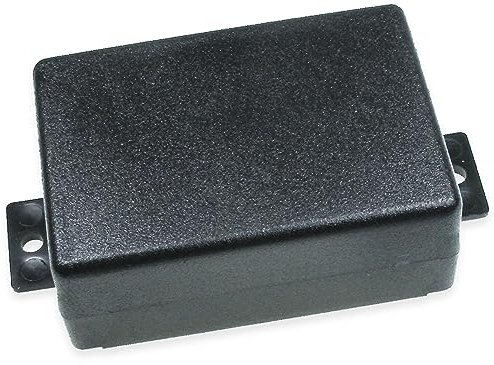 Gehäuse schwarz, mit Schrauben 72x50x27mm