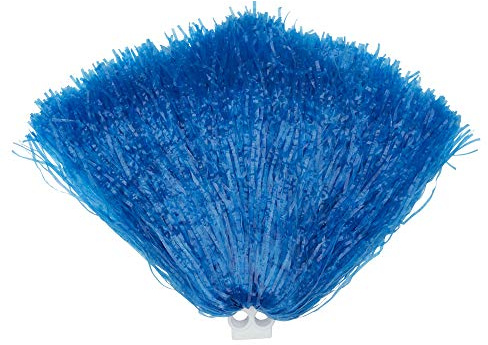 Blue Jumbo USA Pom Pom (Pack of 1) - Stunning Props for Sports & Games, Parties, Events, & More Halloween, World Book Day