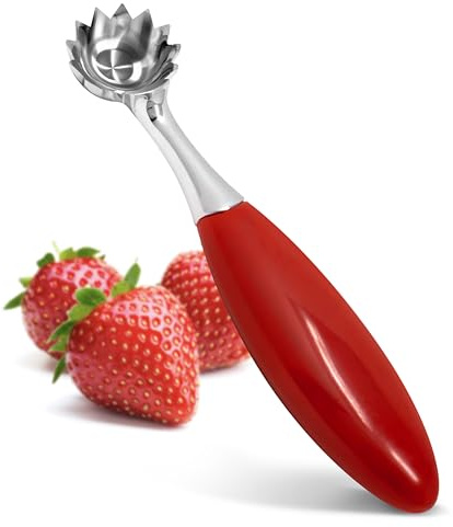 Joie MSC International 29167 Stainless Steel Strawberry Huller