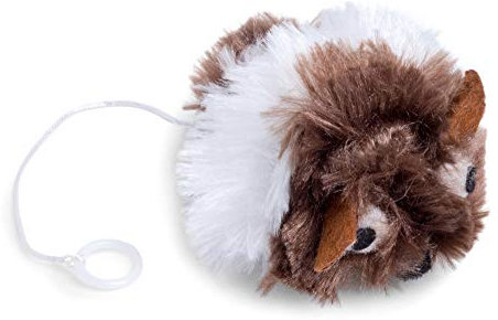 Petface Vibro Mouse Interactive Teaser Soft Plush Vibro Mouse Teaser Toy