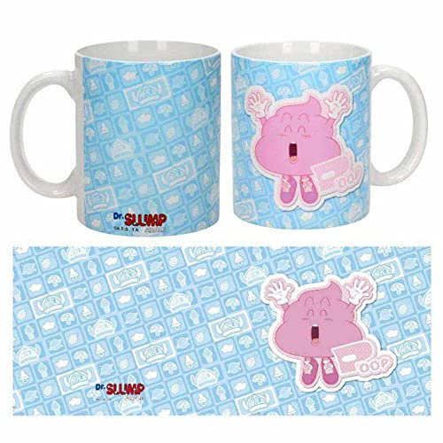 SD TOYS SDTSDT27336 Taza Cerámica, Dr Slump Unchi Caca Rosa, 1 Unidad (Paquete de 1)