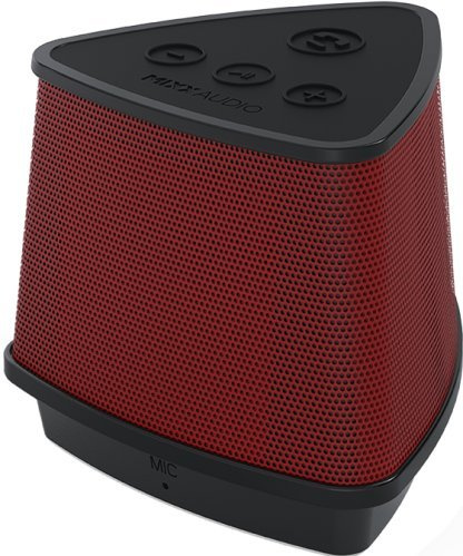 Mixx Audio | Mixx S2 Red Portable Wireless Bluetooth Speaker - Compatible With Android/Ipods/Ipads/Iphone