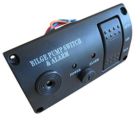 Schalter für Bilgepumpe, wassergeschützt, 115x63mm