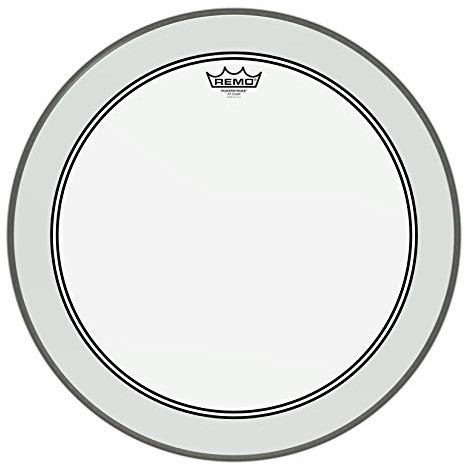 Remo Schlagzeugfell Powerstroke 3 Transparent Bassdrum 20 P3-1320-C2
