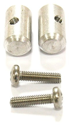 Fiamma K10 Caravanstore End Stops Awning Silver Metal Modern