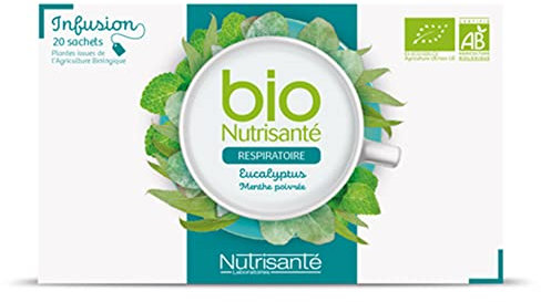 Nutrisanté Infusion Respiratoire Thé Vert 20 Sachets