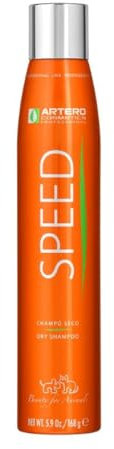 Artero Champú en Seco Speed 300ml para Perros y Gatos - Spray Sin Agua ni Aclarado, Fabuloso y Eficaz