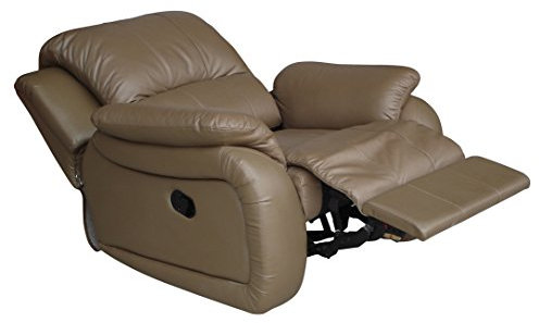 Mapo Möbel Voll-Leder Sofa Schlaf Sessel Relaxsessel Fernsehsessel 5129-1-1106
