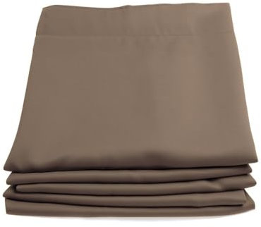 Moondream ThermActiv® Thermovorhang Winter+Sommer 2in1 | Kälte+Hitzeschutz | Verdunkelung | Patentierte Technologie | EU Herstellung | Faltenband | Beige MC8220 | 140B x 260H cm
