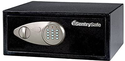 Sentry Safe X075 Electronic Lock Laptop safe with Access for Power Cord