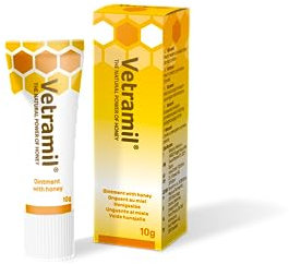 Vetramil Honingsalbe - 10 g Tube
