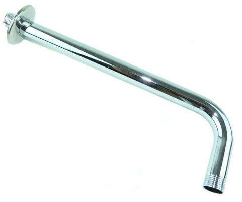 Soytich 50cm Support Mural Bras D'Aspiration Métal Chromé pour Pommeau de Douche (arm50cm)