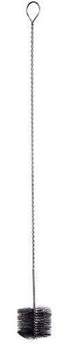 FIREFIX 2034 Heizkesselbürste mit Stiel und Öse, 130 mm Besatzdurchmesser (Stahl) - 1.200 mm lang