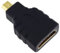 Dragon Trading® Adattatore per collegare ad alta velocità micro HDMI (tipo D) a HDMI (tipo A), per connettere Huawei MediaPad tablet a TV, HDTV, LCD, Plasma, monitor con porta HDMI, qualità premium gold, adattatore audio e video, supporta 3D, 4 K, 1440p, 1080p.