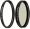 Amazon Basics - Filtro polarizador circular - 62mm + Filtro de protección UV - 62mm