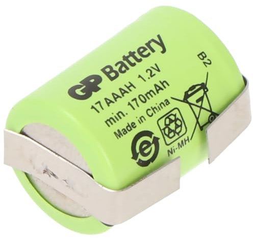 KAN 1/3AAA Micro 1,2 Volt 150mAh Ni-MH mit Lötfahne U-Form