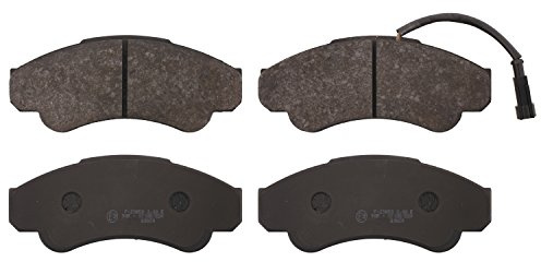 febi bilstein 16663 Brake Pad Set with fastening material, 1 unit